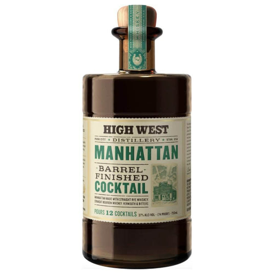 High West Manhattan Barrel Finished Cocktail - Main Street Liquor