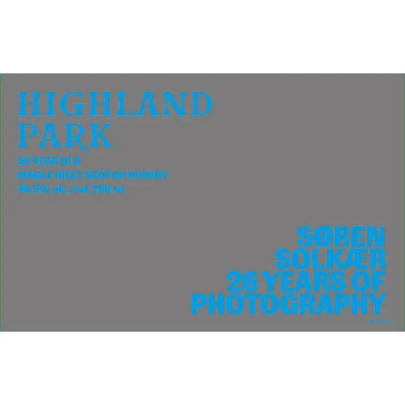 Highland Park Soren Solkaer 26 Years Of Photography - Main Street Liquor