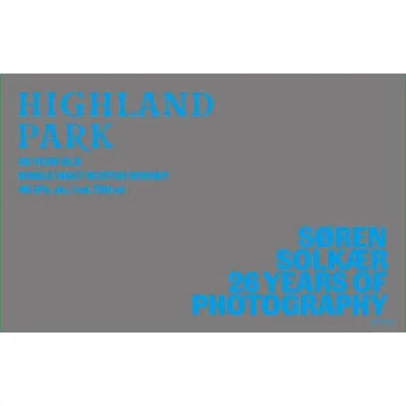 Highland Park Soren Solkaer 26 Years Of Photography - Main Street Liquor