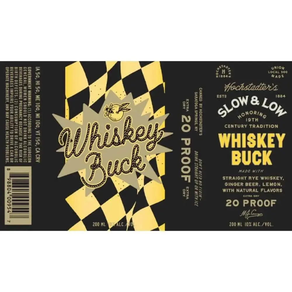 Hochstadter's Slow & Low Whiskey Buck - Main Street Liquor