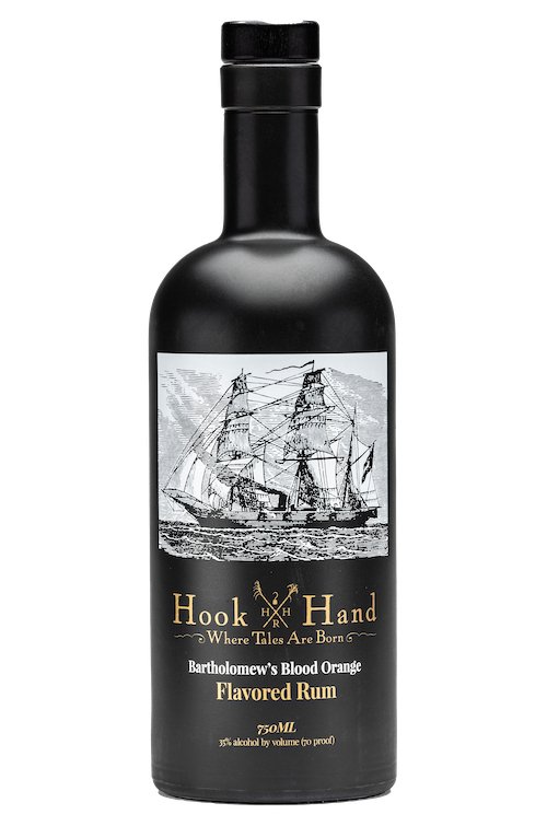 Hook Hand Bartholomew’s Blood Orange Flavored Rum - Main Street Liquor