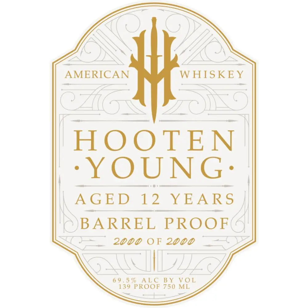 Hooten Young 12 Year Old Barrel Proof - Main Street Liquor