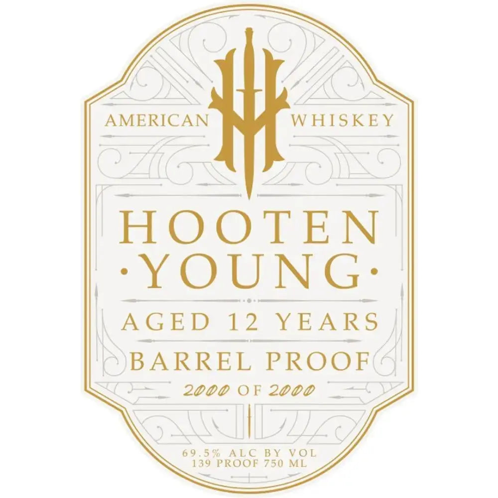 Hooten Young 12 Year Old Barrel Proof - Main Street Liquor