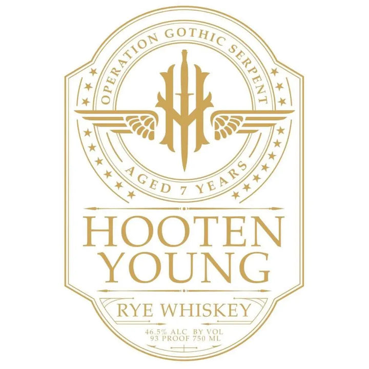Hooten Young 7 Year Old Operation Gothic Serpent Rye Whiskey - Main Street Liquor