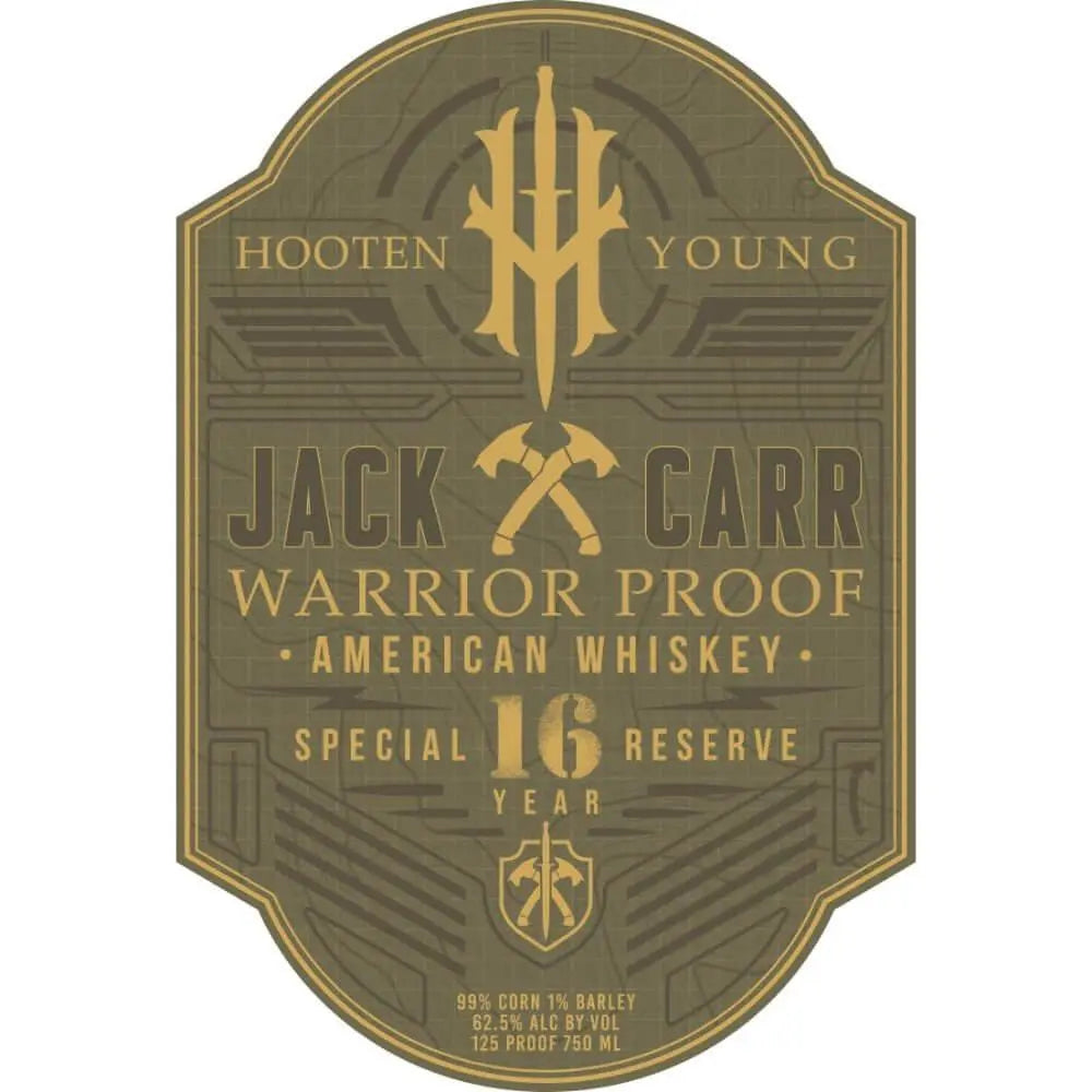Hooten Young Jack Carr 16 Year Old Special Reserve Warrior Proof American Whiskey - Main Street Liquor