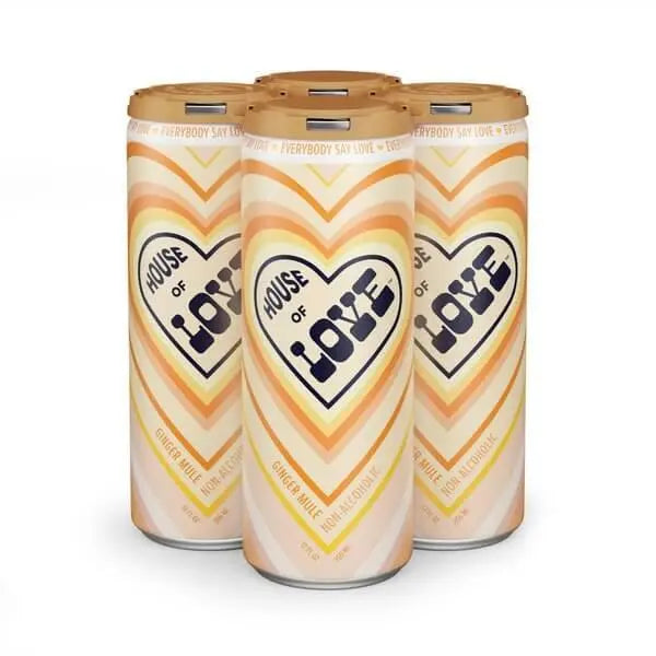 House Of Love Cocktails - Ginger Mule Mocktail 4 Pack - Main Street Liquor