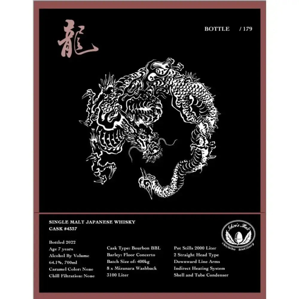 Ichiro's Malt Chichibu Ema, Year Of The Dragon Single Malt Whisky - Main Street Liquor