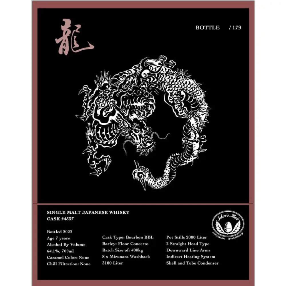 Ichiro's Malt Chichibu Ema, Year Of The Dragon Single Malt Whisky - Main Street Liquor