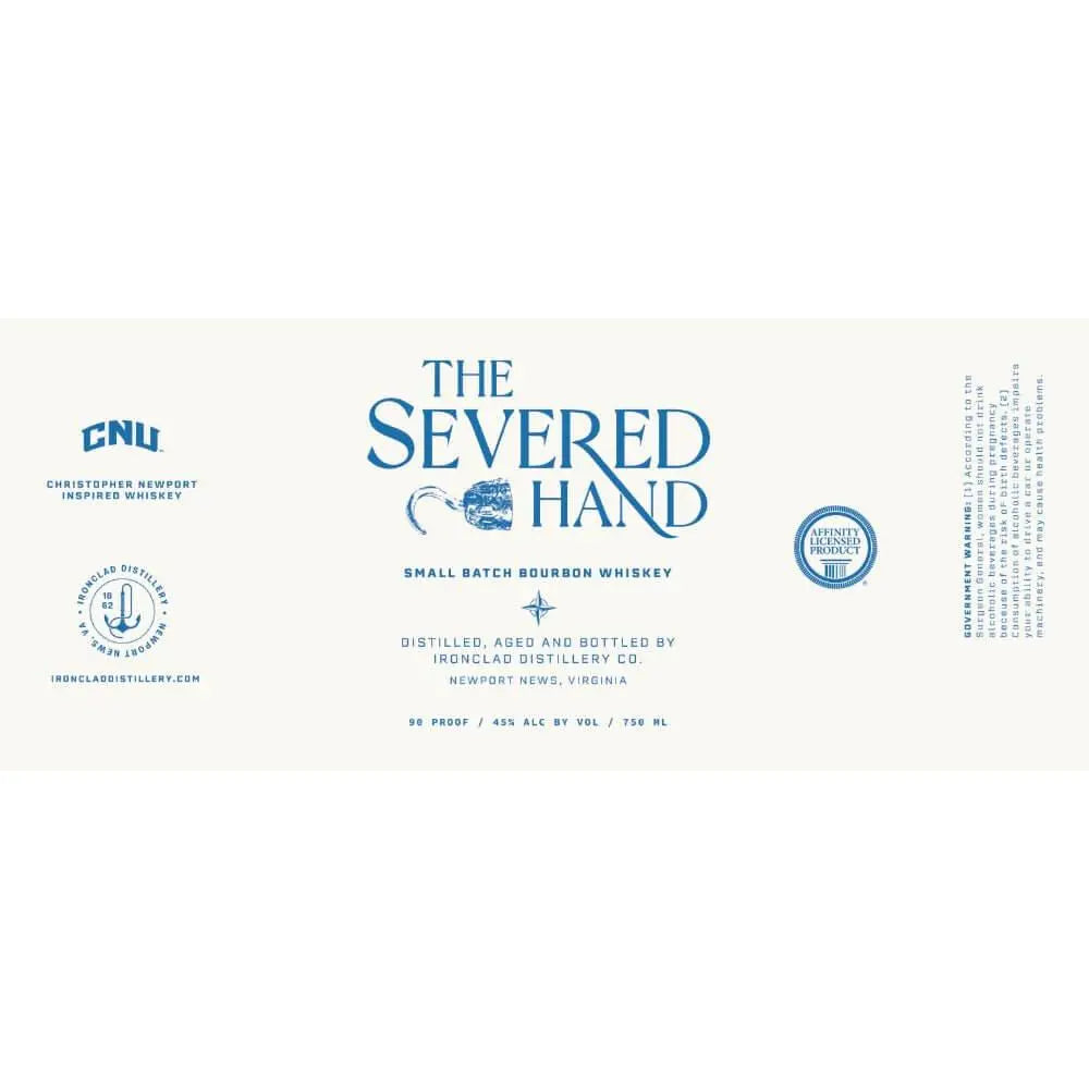 Ironclad The Severed Hand Small Batch Bourbon - Main Street Liquor