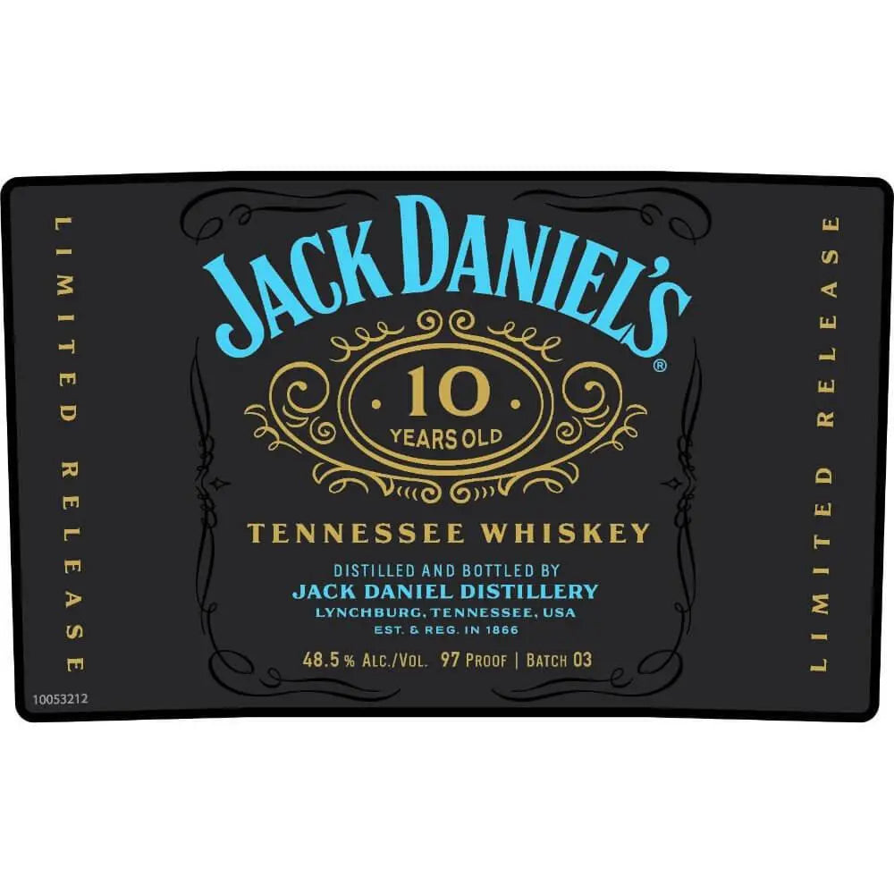 Jack Daniel's 10 Year Old Batch 03 Limited Release - Main Street Liquor