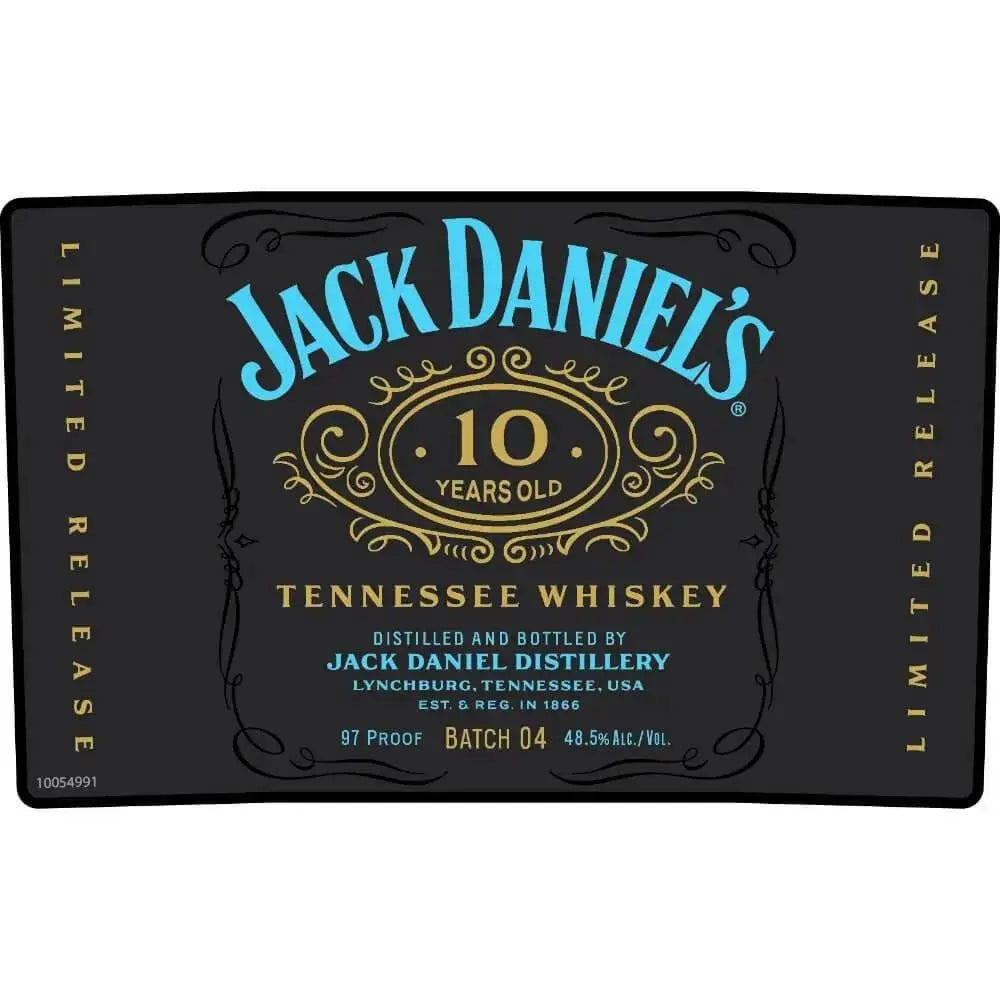 Jack Daniel's 10 Year Old Batch 04 Limited Release - Main Street Liquor
