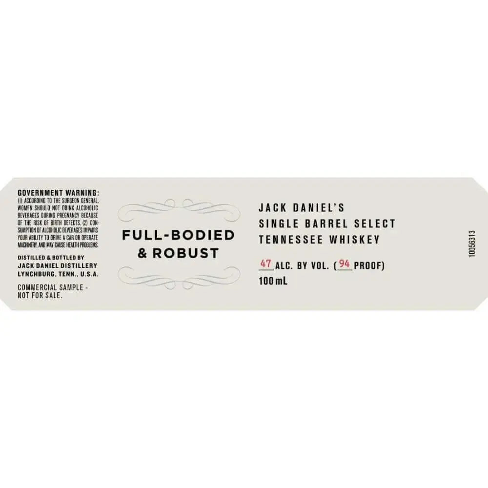 Jack Daniel’s Full - Bodied & Robust Single Barrel Select - Main Street Liquor