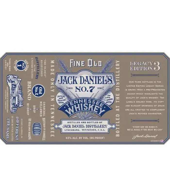 Jack Daniel's Legacy Edition 3 - Main Street Liquor