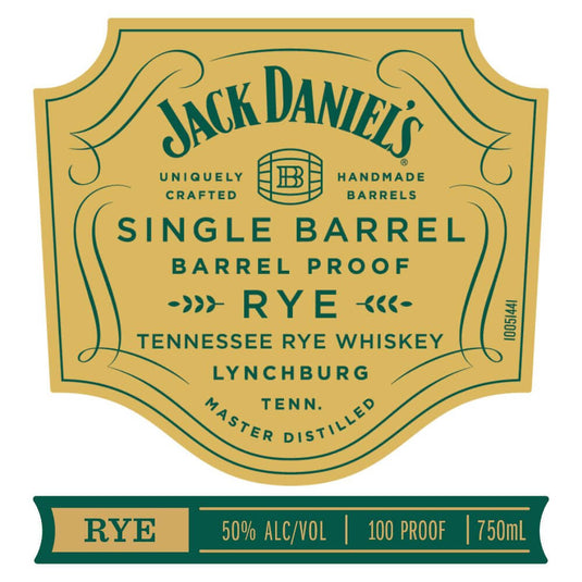 Jack Daniel's Single Barrel Barrel Proof Rye - Main Street Liquor