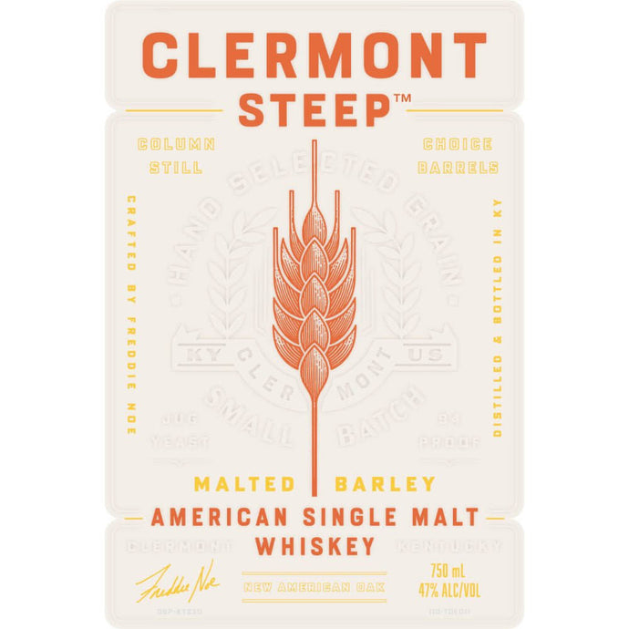 James B. Beam Clermont Steep 5 Year Old American Single Malt Whiskey - Main Street Liquor