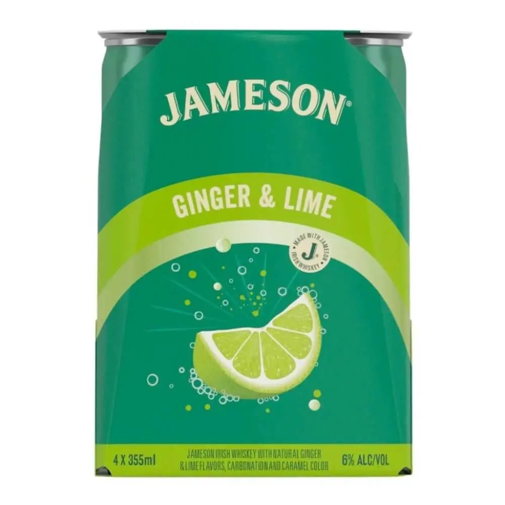 Jameson Ginger &amp; Lime Canned Cocktail 4pk - Main Street Liquor