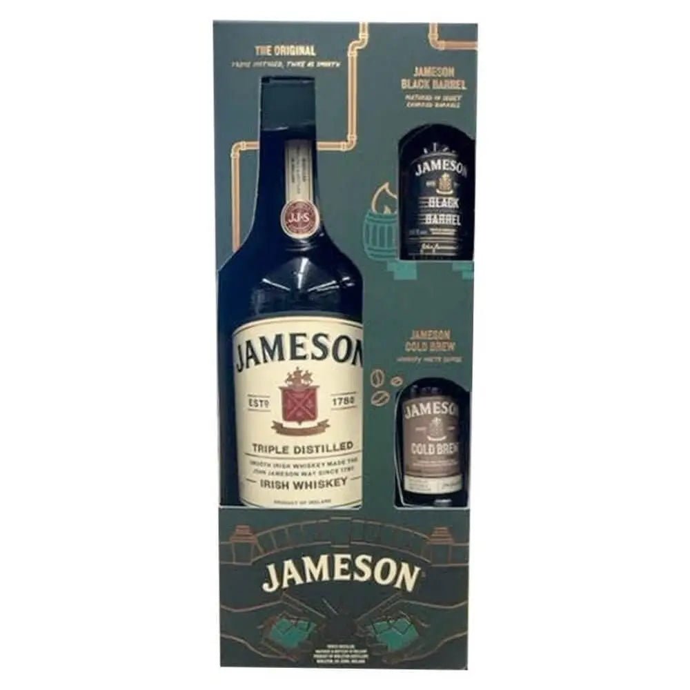 Jameson Irish Whiskey Gift Set With Black Barrel &amp; Cold Brew - Main Street Liquor