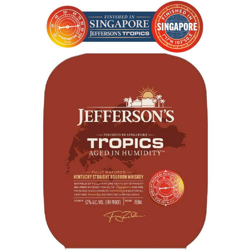 Load image into Gallery viewer, Jefferson&#39;s Tropics Kentucky Straight Bourbon Aged In Humidity - Main Street Liquor
