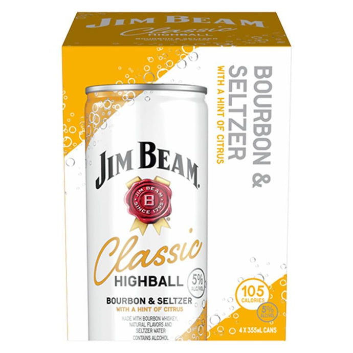 Jim Beam Classic Highball Bourbon & Seltzer - Main Street Liquor