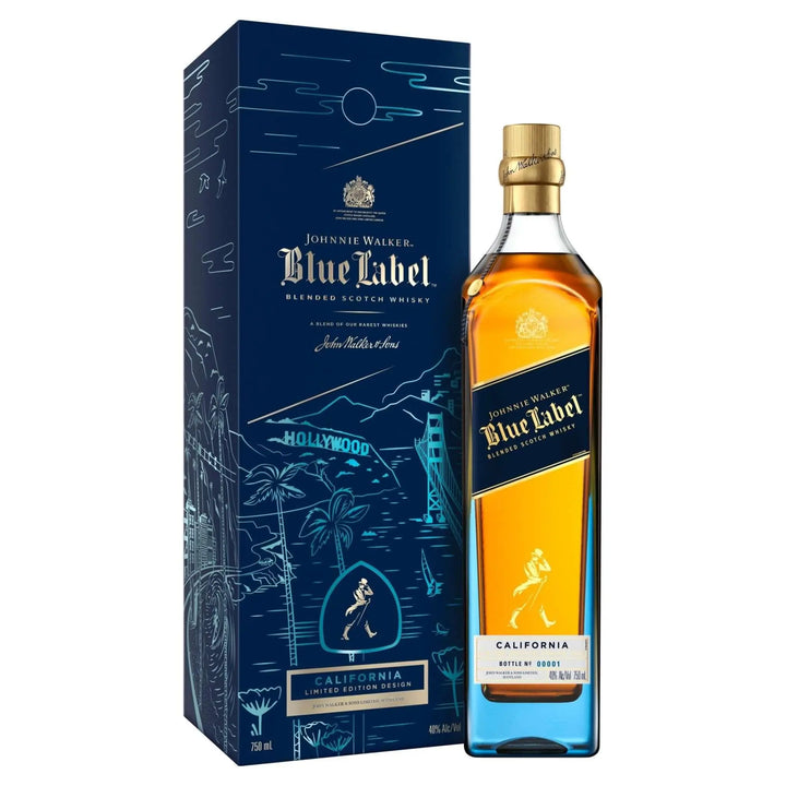 Johnnie Walker Blue Label California Limited Edition Design 2023 - Main Street Liquor