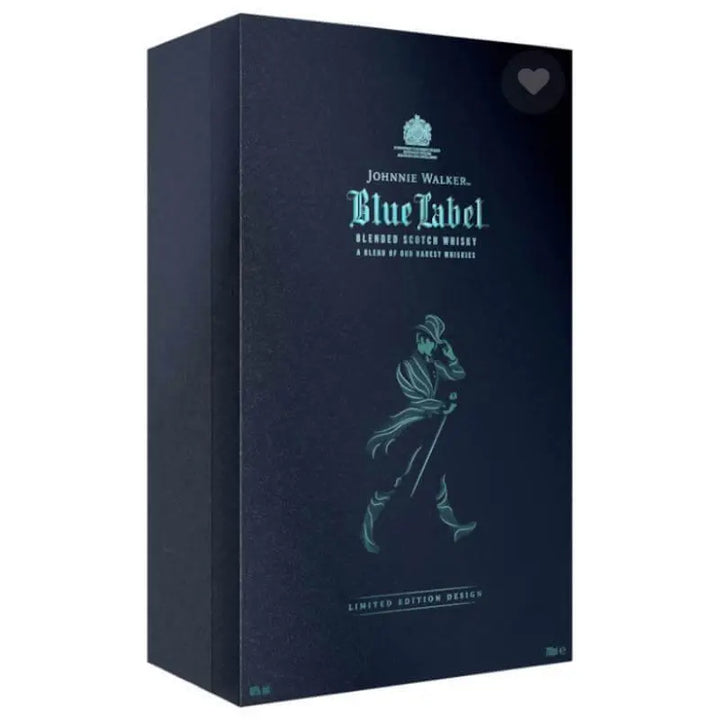 Johnnie Walker Blue Label Limited Edition Design Gift Set With Crystal Glasses - Main Street Liquor