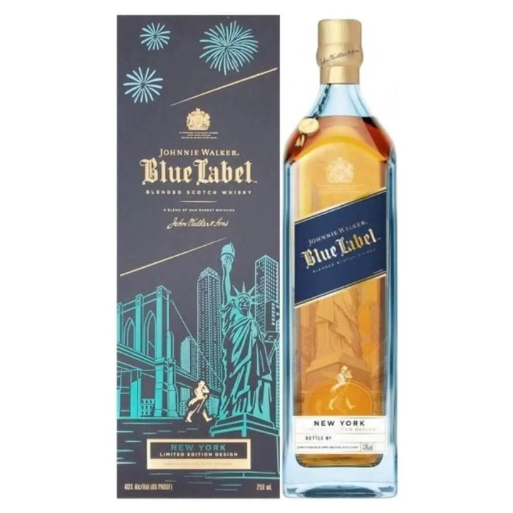 Johnnie Walker Blue Label New York Limited Edition Design 2023 - Main Street Liquor