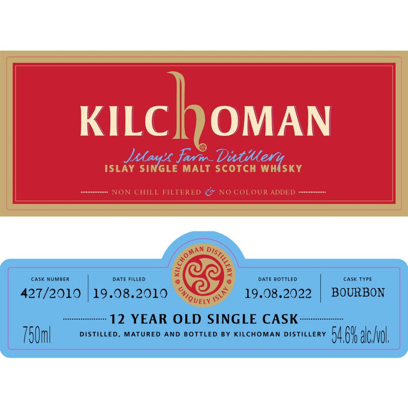 Load image into Gallery viewer, Kilchoman 12 Year Old Single Cask ImpEx Cask Evolution 03/2022 - Main Street Liquor
