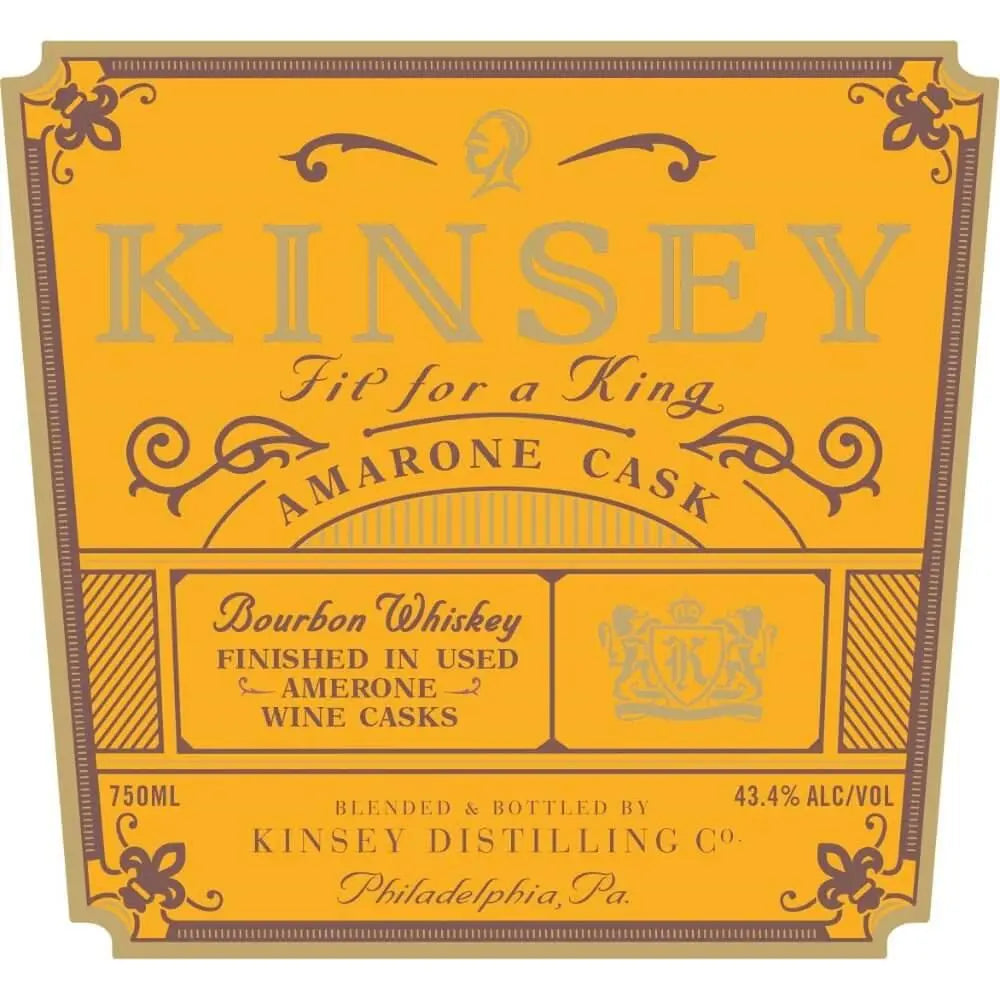 Kinsey Bourbon Finished in Amarone Casks - Main Street Liquor