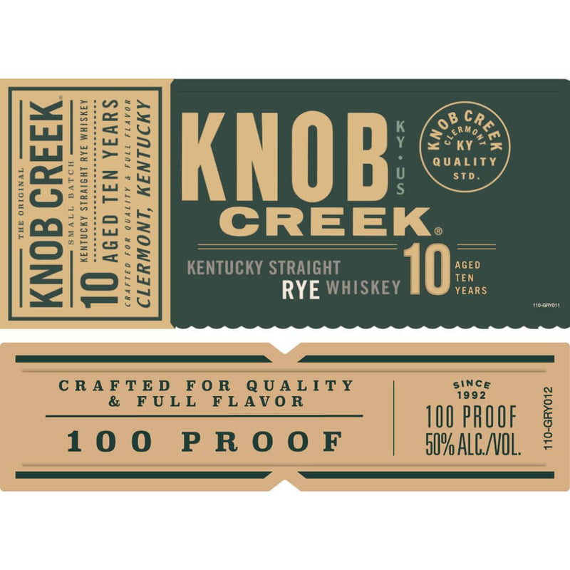 Load image into Gallery viewer, Knob Creek 10 Year Old Kentucky Straight Rye - Main Street Liquor
