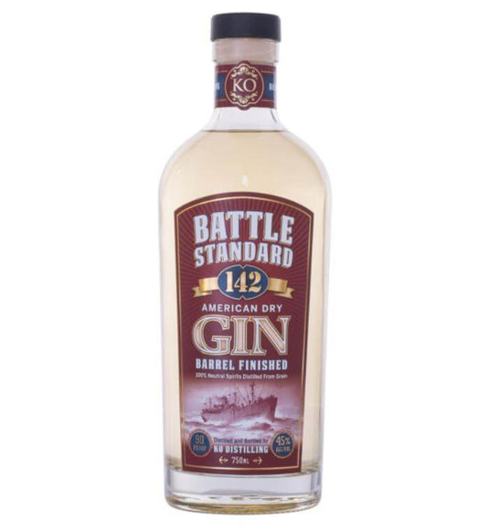 KO Distilling Battle Standard 142 Gin Barrel Finished - Main Street Liquor