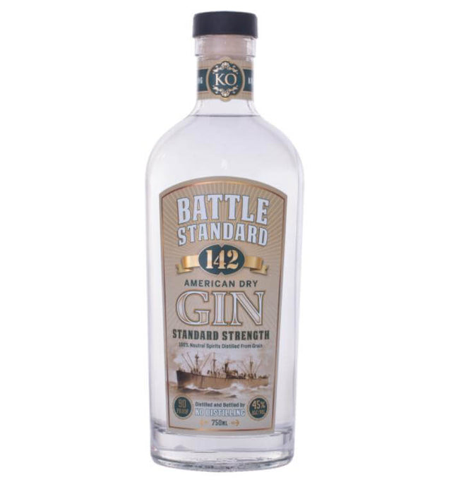 KO Distilling Battle Standard 142 Gin Standard Strength - Main Street Liquor