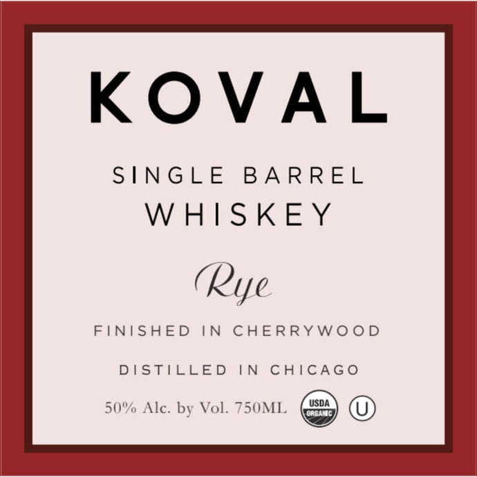 Koval Cherrywood Finish Rye - Main Street Liquor