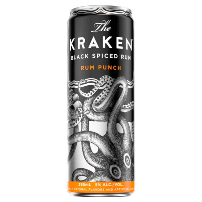 Load image into Gallery viewer, Kraken Black Spiced Rum Punch Cocktail 4PK - Main Street Liquor
