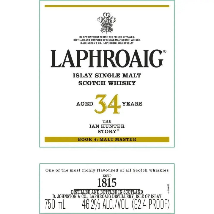 Laphroaig The Ian Hunter Story Book 4: Malt Master - Main Street Liquor