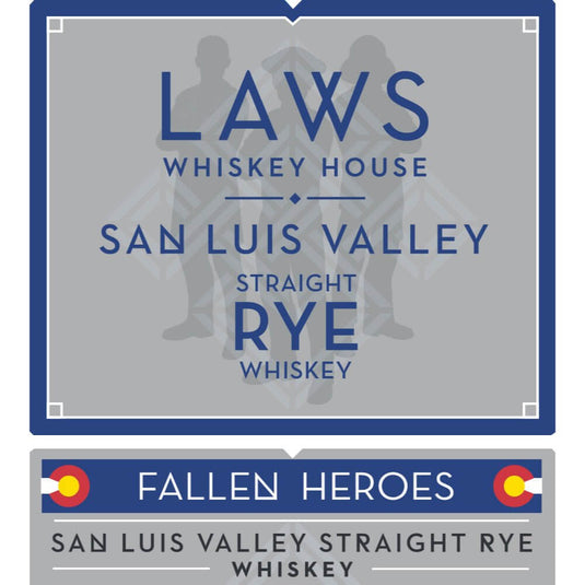 Laws Fallen Heroes Straight Rye - Main Street Liquor