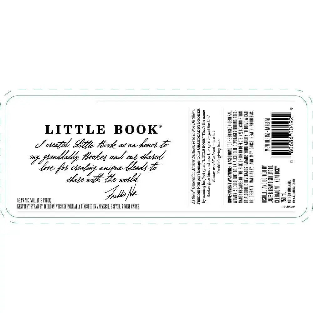 Little Book Bourbon Partially Finished in Japanese, Scotch, &amp; Wine Casks - Main Street Liquor