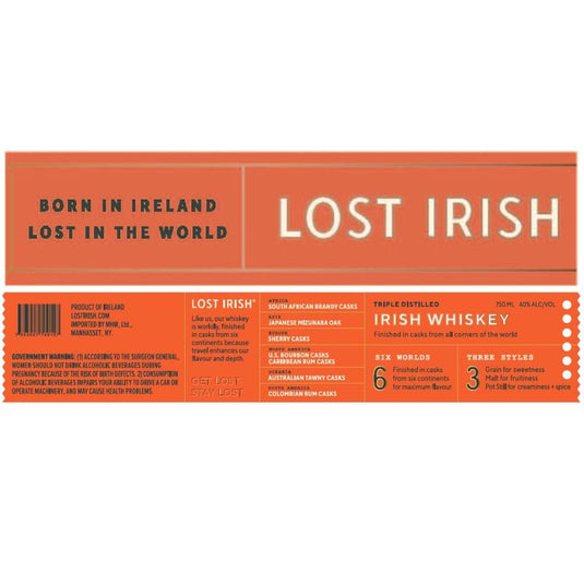 Lost Irish Whiskey - Main Street Liquor