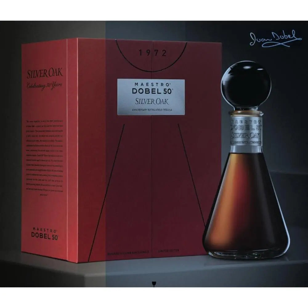 Maestro Dobel 50 Silver Oak Anniversary Extra Añejo Tequila - Main Street Liquor