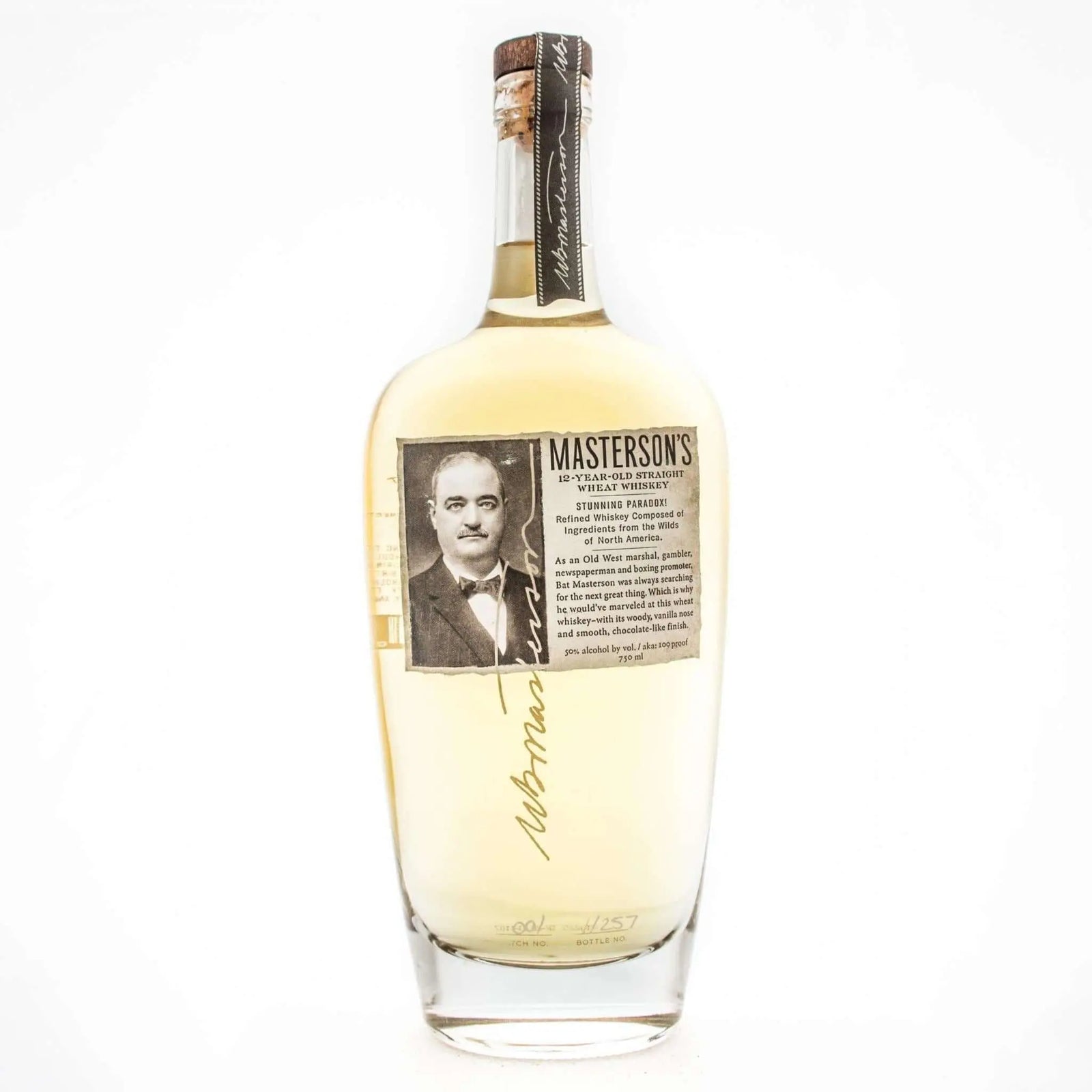 Masterson's Wheat Whiskey - Main Street Liquor