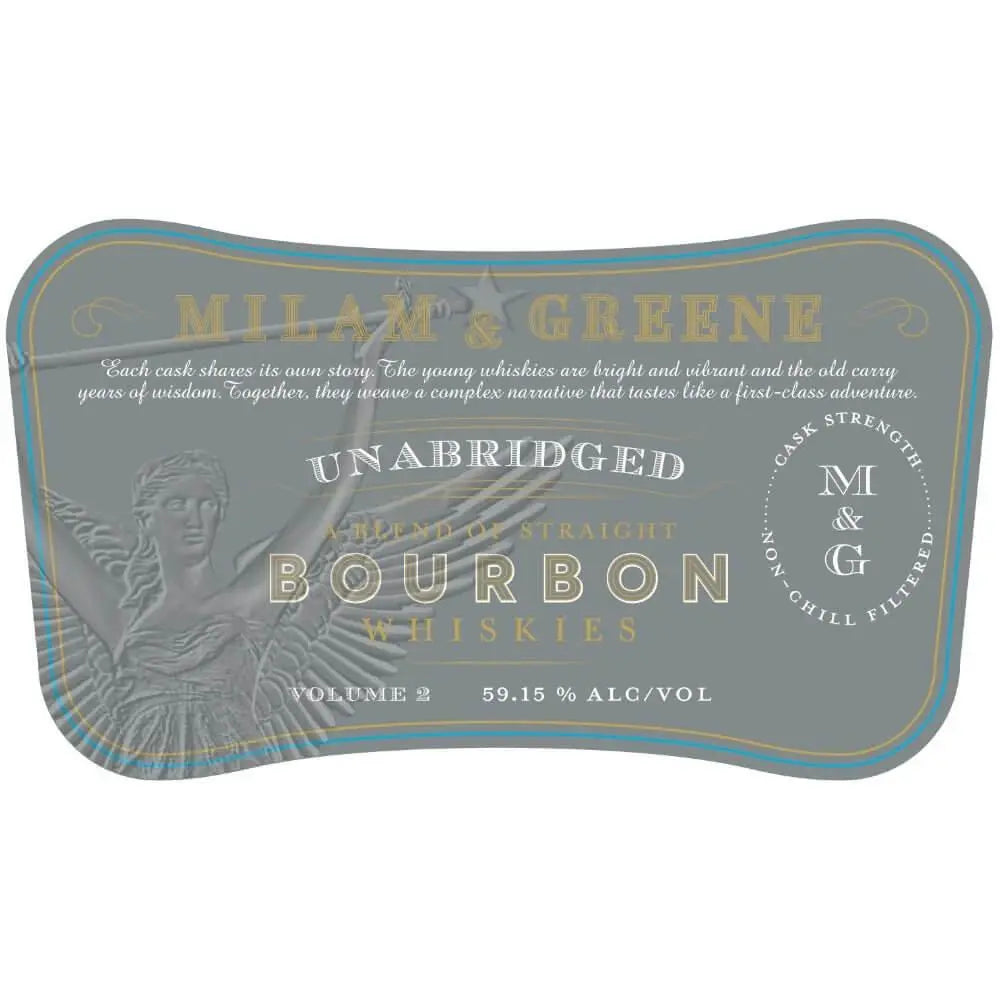 Milam & Greene Unabridged Vol. 2 Blended Straight Bourbon - Main Street Liquor