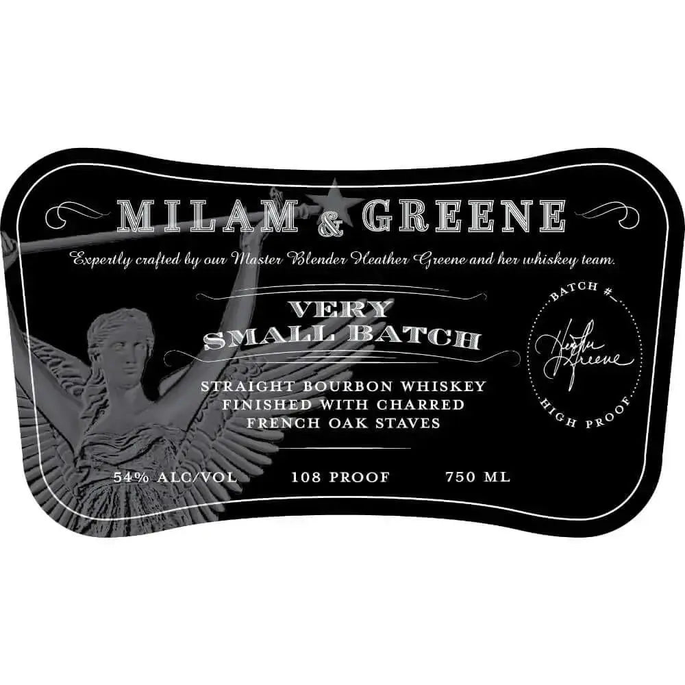 Milam &amp; Greene Very Small Batch Straight Bourbon - Main Street Liquor