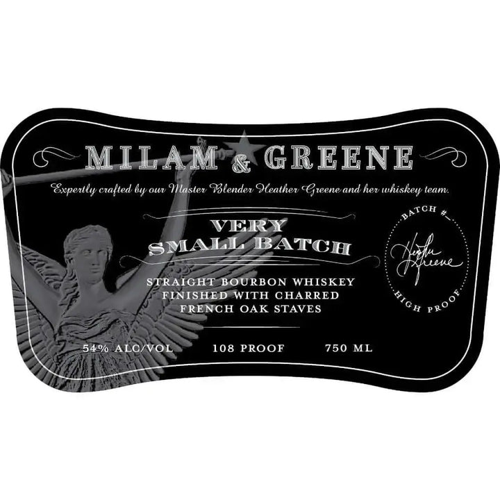 Milam &amp; Greene Very Small Batch Straight Bourbon - Main Street Liquor