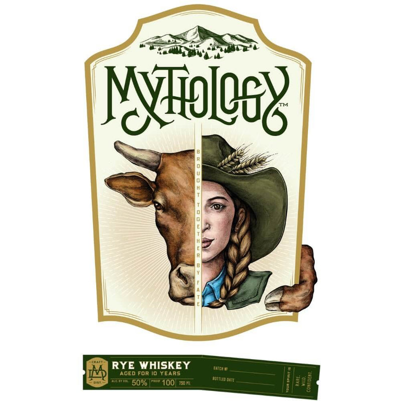 Load image into Gallery viewer, Mythology 10 Year Old Rye Whiskey - Main Street Liquor
