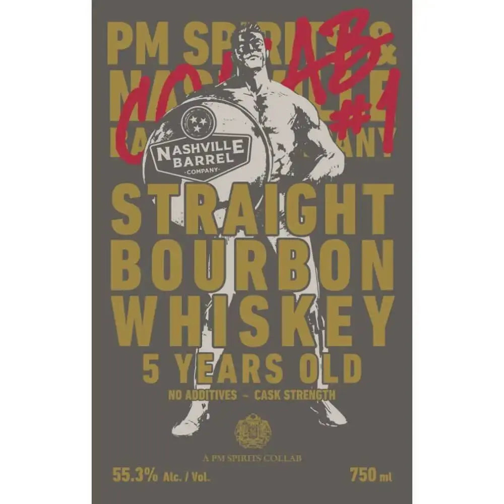 Nashville Barrel Co &amp; PM Spirits Collab 1 Straight Bourbon - Main Street Liquor