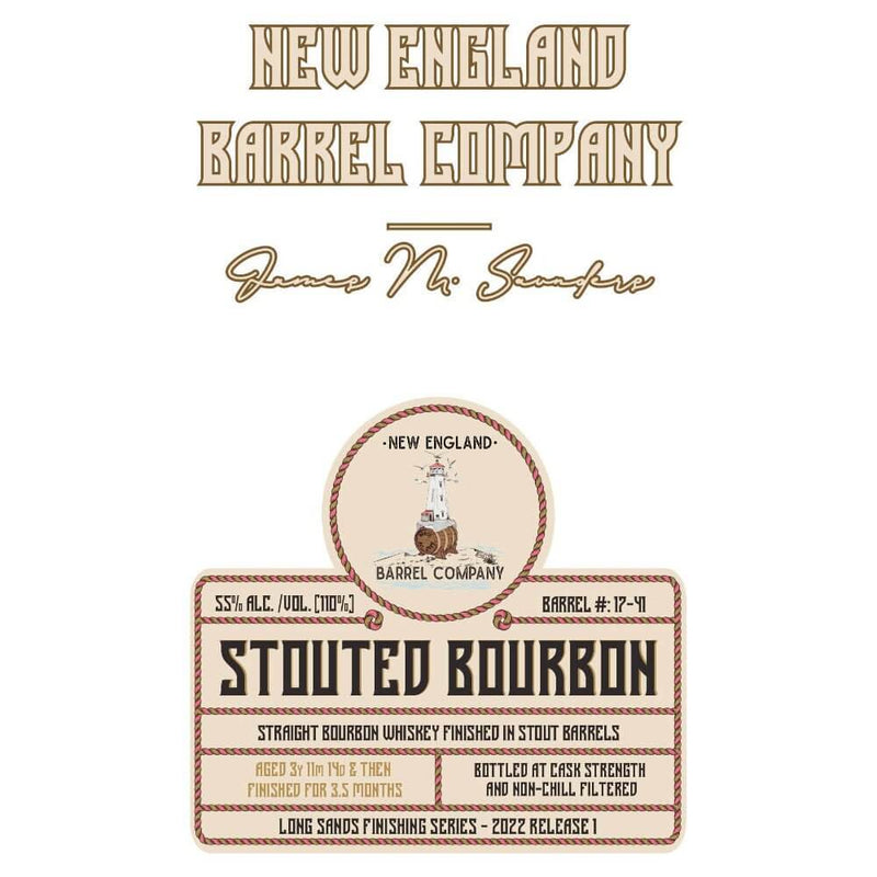 Load image into Gallery viewer, New England Barrel Company Stouted Straight Bourbon - Main Street Liquor
