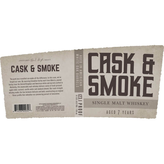 New Holland 7 Year Old Cask & Smoke Single Malt - Main Street Liquor