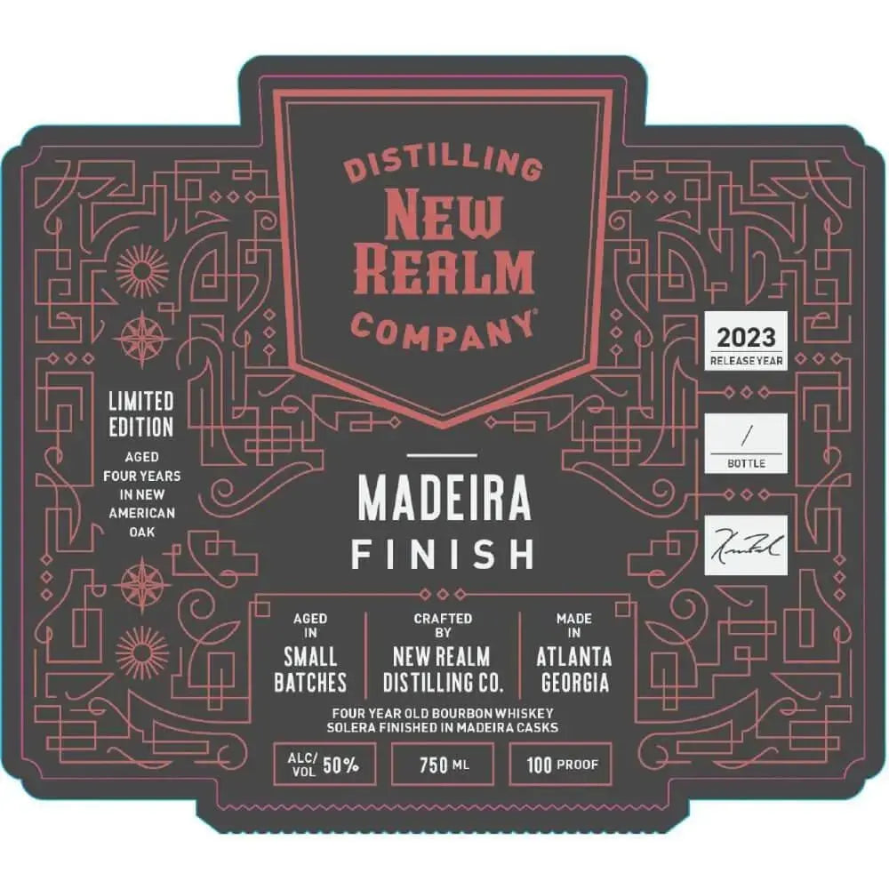 New Realm 4 Year Old Madeira Finish Bourbon - Main Street Liquor