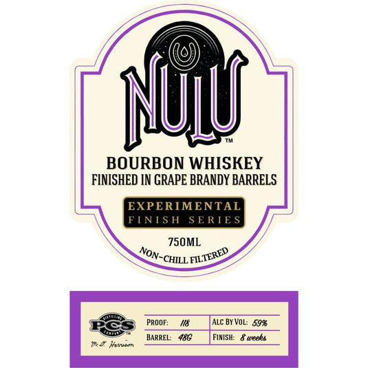 Nulu Bourbon Finished in Grape Brandy Barrels - Main Street Liquor