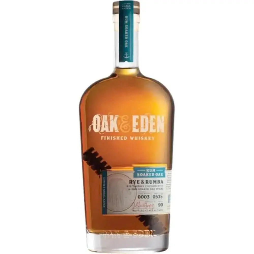 Oak &amp; Eden Rye &amp; Rumba Rum Soaked Oak - Main Street Liquor