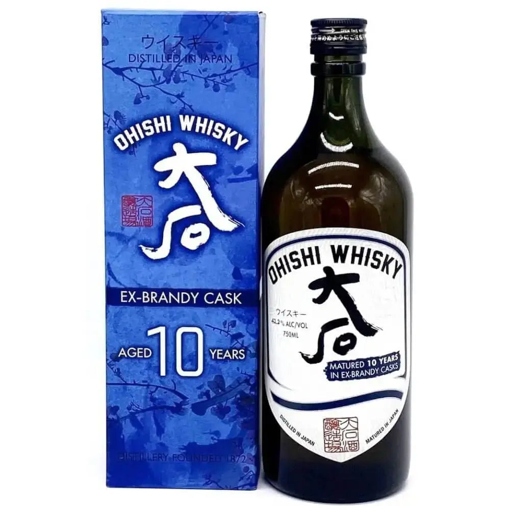 Ohishi 10 Year Old Ex - Brandy Cask Whisky - Main Street Liquor